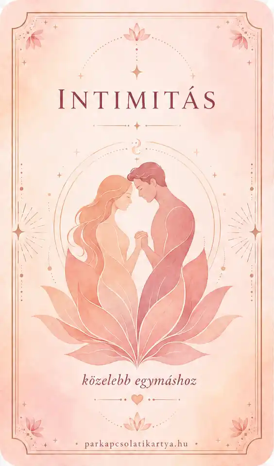 intimitás párkapcsolati kérdéskártya