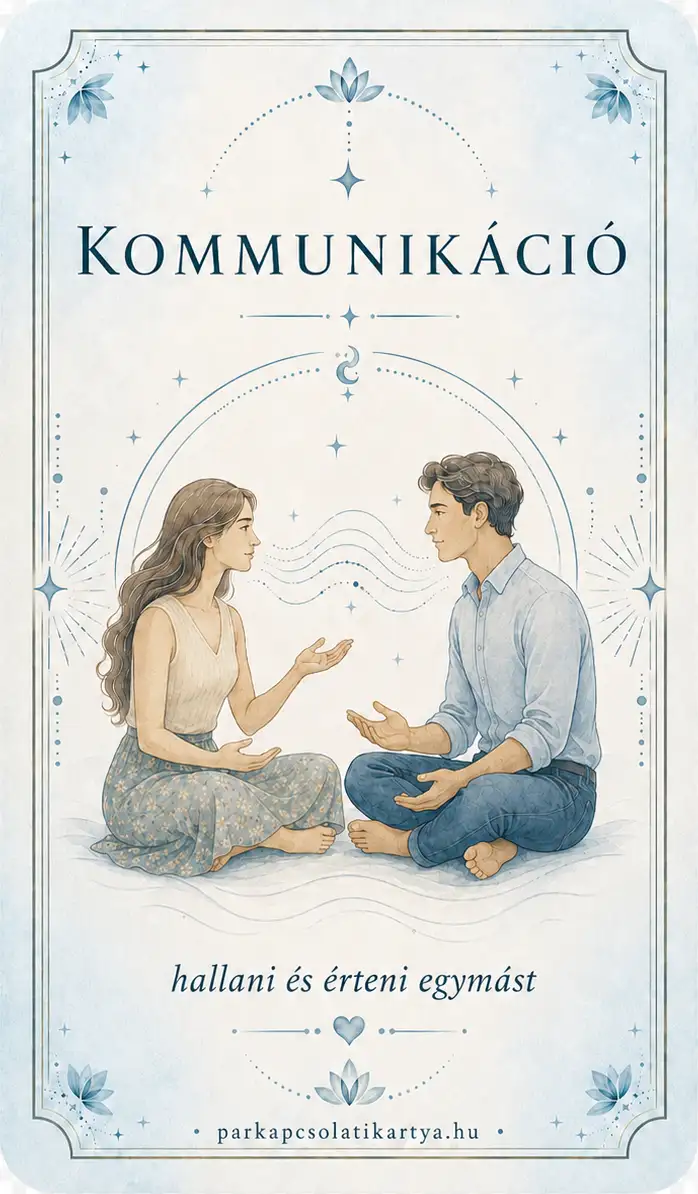 kommunikáció párkapcsolati kérdéskártya
